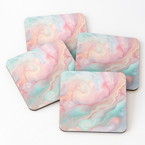 Item preview, Abstract print, pastel colors, sky print, sticker, background, cover, cover gentle, cute designed and sold by Yunasak.
