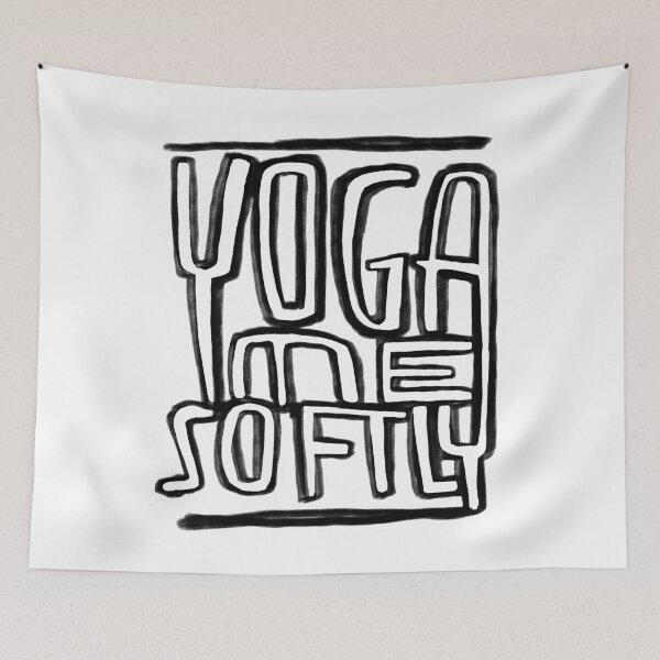 Item preview, Yoga, yogaholic, Yoga me softly designed and sold by danceink.