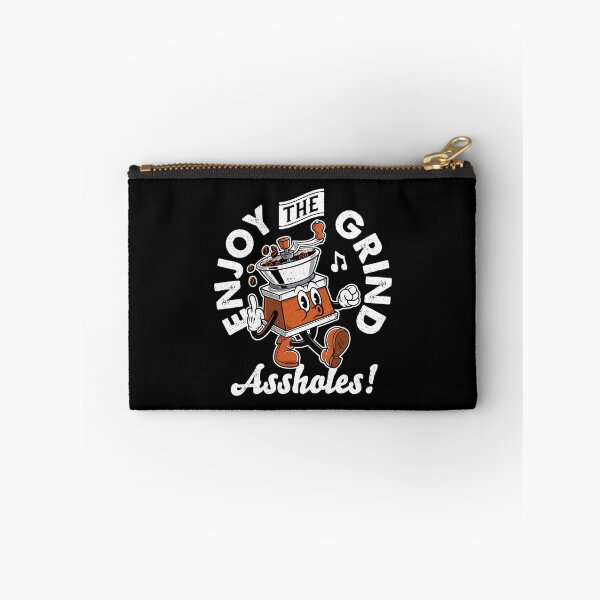 Item preview, Enjoy The Grind - Flipping The Bird - Cursing Vintage Cartoon designed and sold by Nemons.
