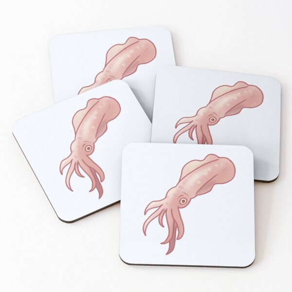 Item preview, Cute Squid drawing  designed and sold by Artofmayara.