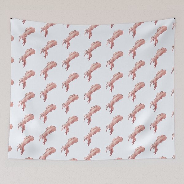 Item preview, Cute Squid drawing  designed and sold by Artofmayara.