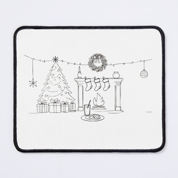 Item preview, Santa Clause 2024 One Line Christmas Trend Dear Santa I Tried Mug designed and sold by The Art of Kkatarynka.