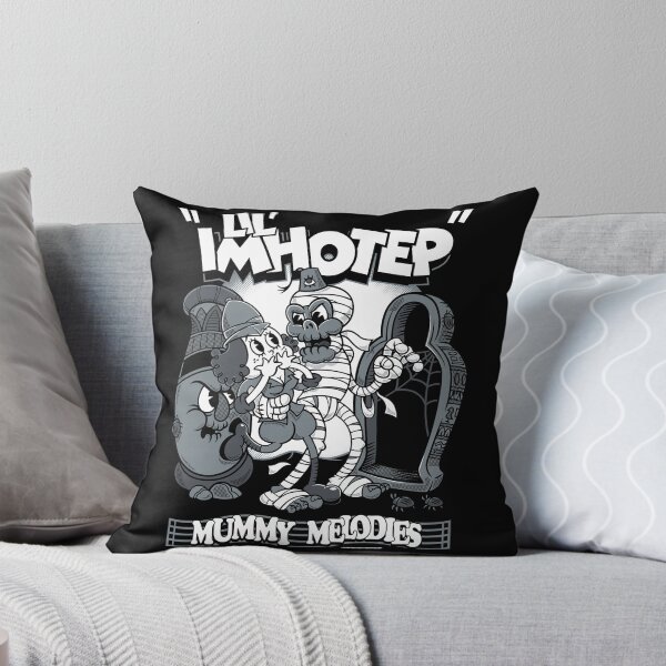 Item preview, Lil Imhotep - Vintage Cartoon Mummy - Creepy Cute Monster designed and sold by Nemons.