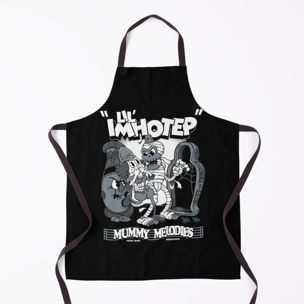 Item preview, Lil Imhotep - Vintage Cartoon Mummy - Creepy Cute Monster designed and sold by Nemons.