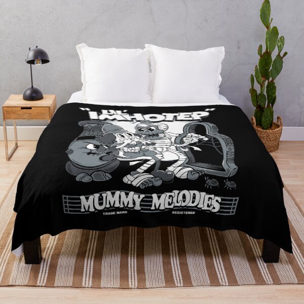 Item preview, Lil Imhotep - Vintage Cartoon Mummy - Creepy Cute Monster designed and sold by Nemons.