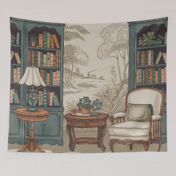 Item preview, Pattern Libraries - Cozy Vintage Room Design designed and sold by Dshoppin.