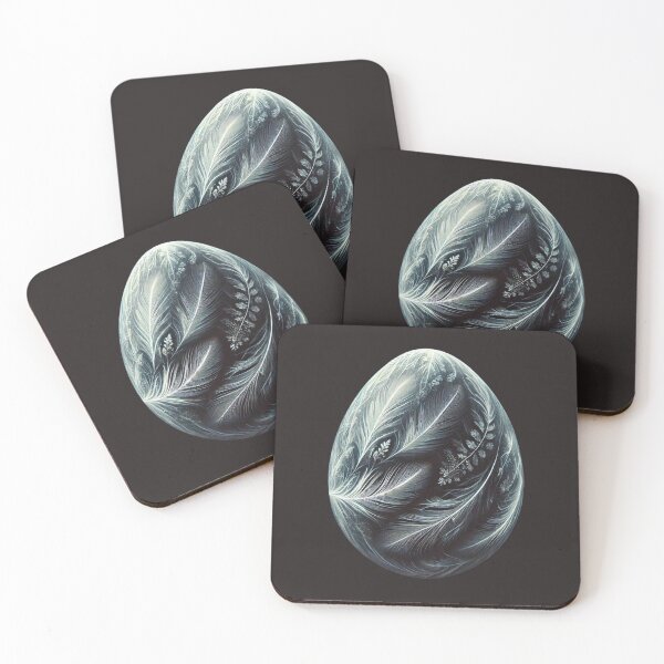Artikelvorschau, Ätherisches monochromes Osterei - Zeitloser Frühlingszauber entworfen und verkauft von Blink Art Studio.