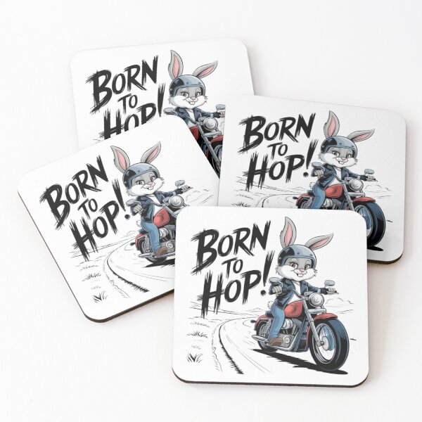 Item preview, Cool Bunny Riding a Motorcycle Adventure designed and sold by Petpixy.