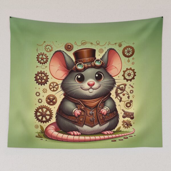 Item preview, Steampunk Cane Rat designed and sold by Sillytoe.