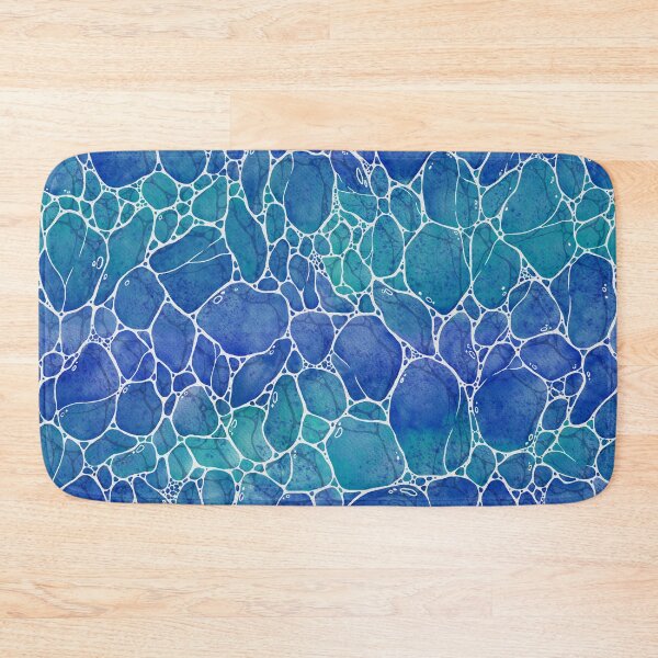 Item preview, Watercolour sea water pattern - Coastal Dreamscape  designed and sold by PP-Patterns.