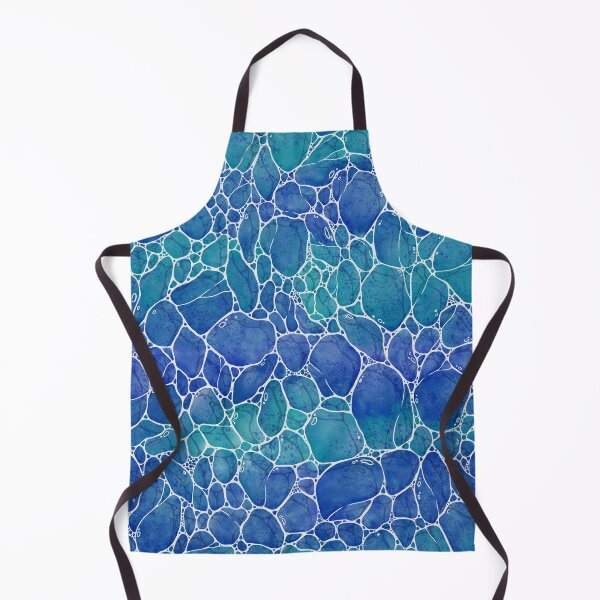 Item preview, Watercolour sea water pattern - Coastal Dreamscape designed and sold by PP-Patterns.