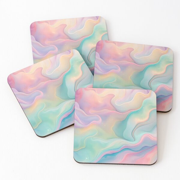 Item preview, Abstract print, pastel colors, sky print, sticker, background, cover, cover gentle, cute  designed and sold by Yunasak.