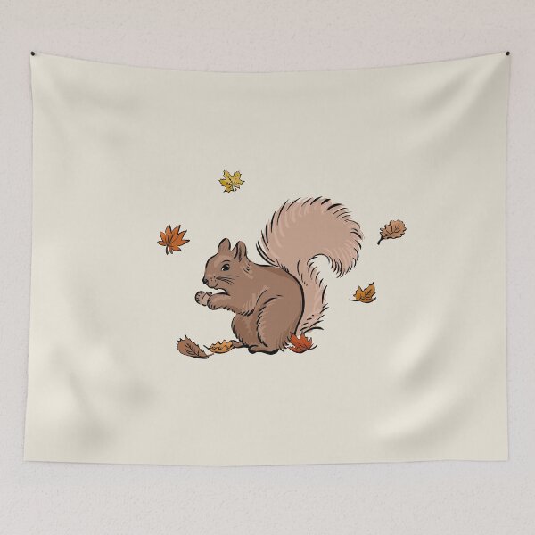 Item preview, Fall Squirrel designed and sold by Alexandra Jones.