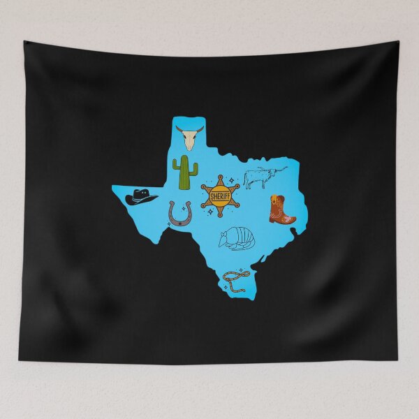 Item preview, Texas State Map designed and sold by I-TimeCrafted.