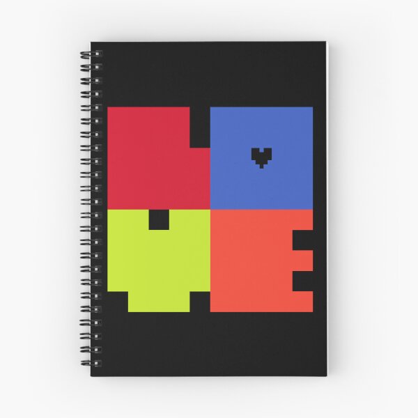 Item preview, Colorful LOVE Block Typography with Heart designed and sold by coshe.