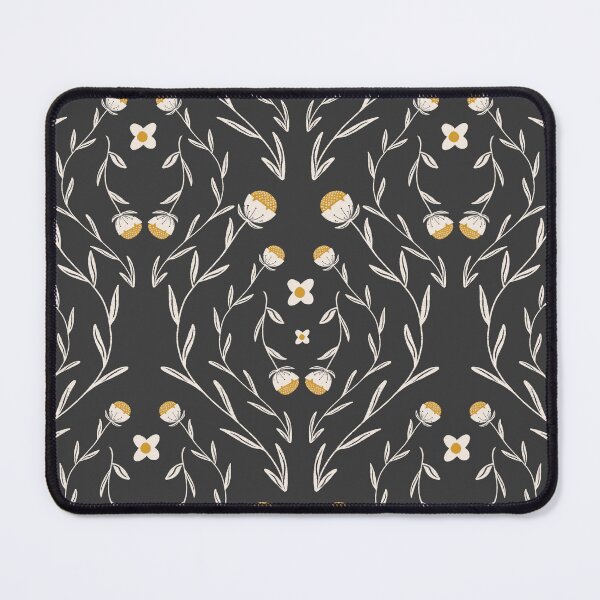 Item preview, Cottage Romantic Damask Floral Charcoal designed and sold by susycosta.