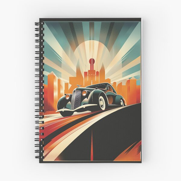 Item preview, Coche Art Deco Coche clásico vintage designed and sold by ArtHouseNiklas.
