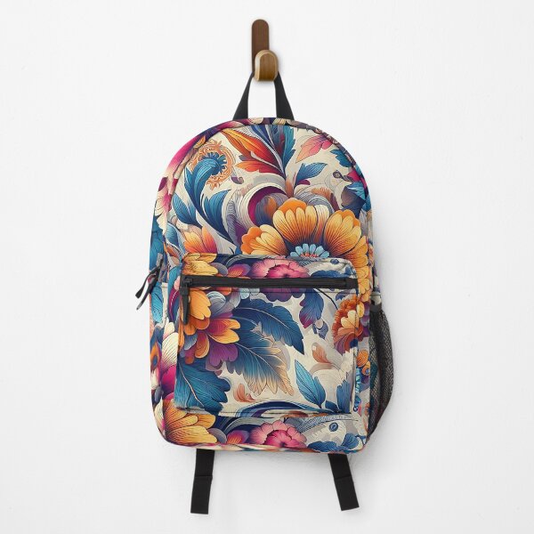 Item preview, Vibrant Floral Pattern with Bold and Delicate Mix designed and sold by Michaelragheb.
