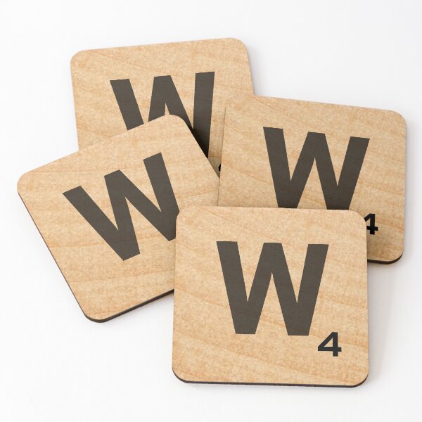 Item preview, Scrabble Letters - W designed and sold by Neonlolly.