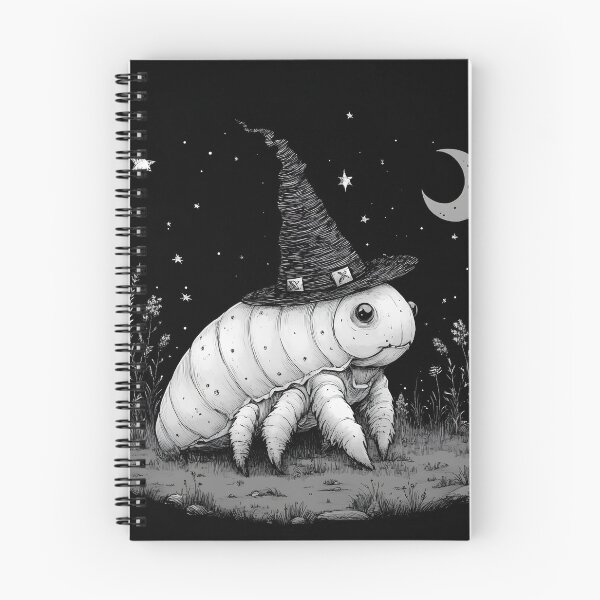Item preview, Dairy cow isopod wearing a witch hat designed and sold by MinimalSim.