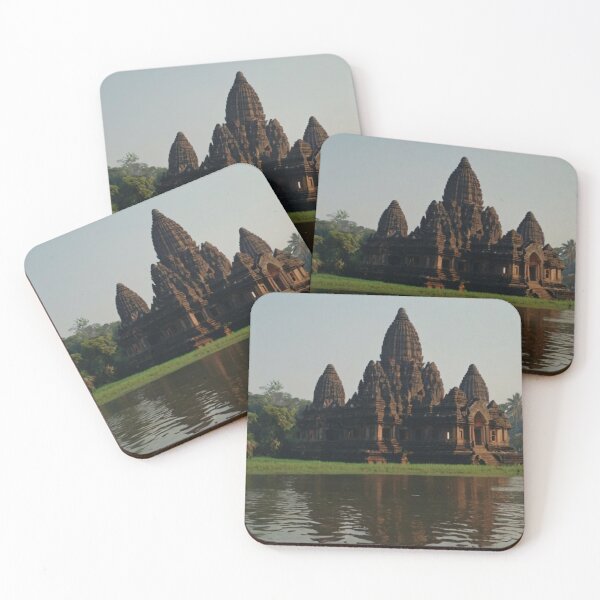 Item preview, Old Temple near river designed and sold by kharatsuchita.