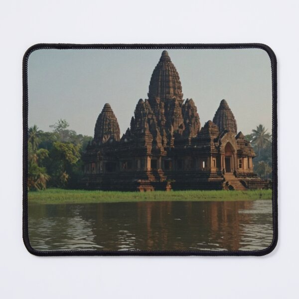Item preview, Old Temple near river designed and sold by kharatsuchita.