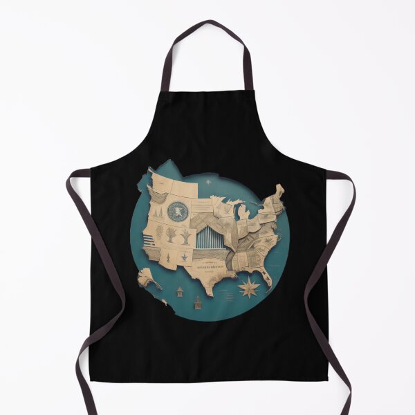 Item preview, Texas Map - Futuristic vision  designed and sold by I-TimeCrafted.
