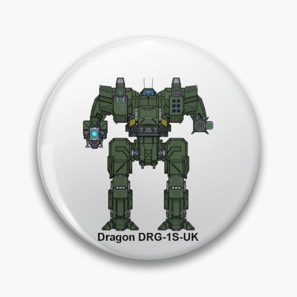 Item preview, Dragon DRG-1S-UK - Inner Sphere BattleMech designed and sold by DagleysDesigns.