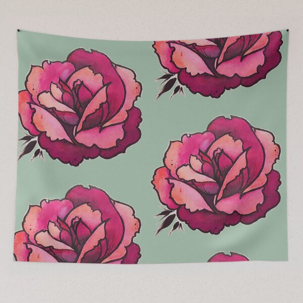Item preview, Fuchsia rose designed and sold by AngeryFox.