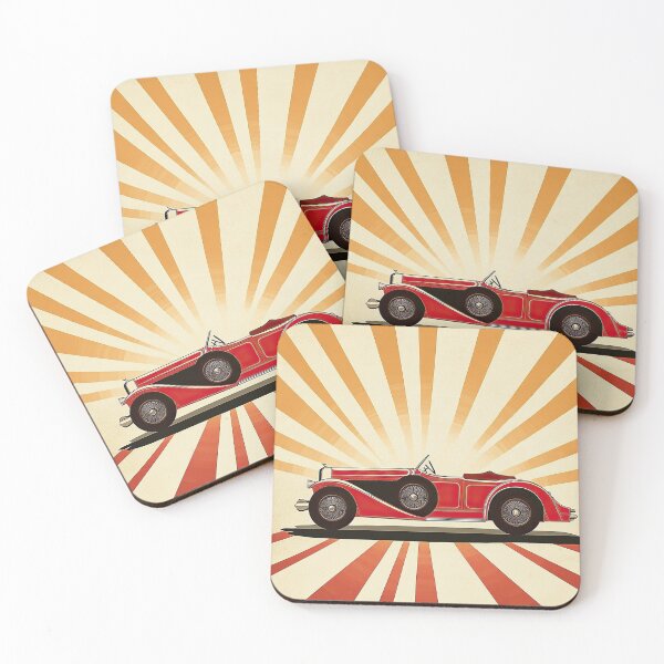 Item preview, Art Deco Car Vintage Classic Car designed and sold by ArtHouseNiklas.