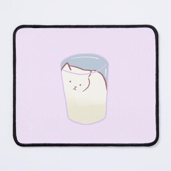 Item preview, Cat glass of milk designed and sold by Artofmayara.