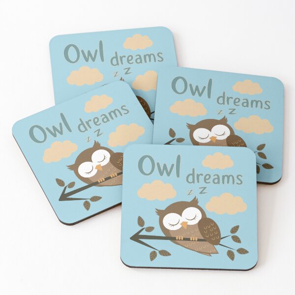 Item preview, Sleepy Owl On The Dream Tree designed and sold by Situstshirts.