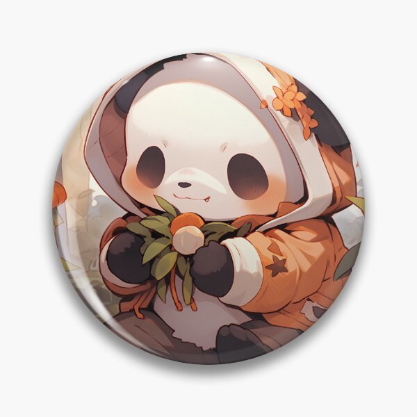 Item preview, Baby Panda with Tiny Pumpkin designed and sold by MinimalSim.