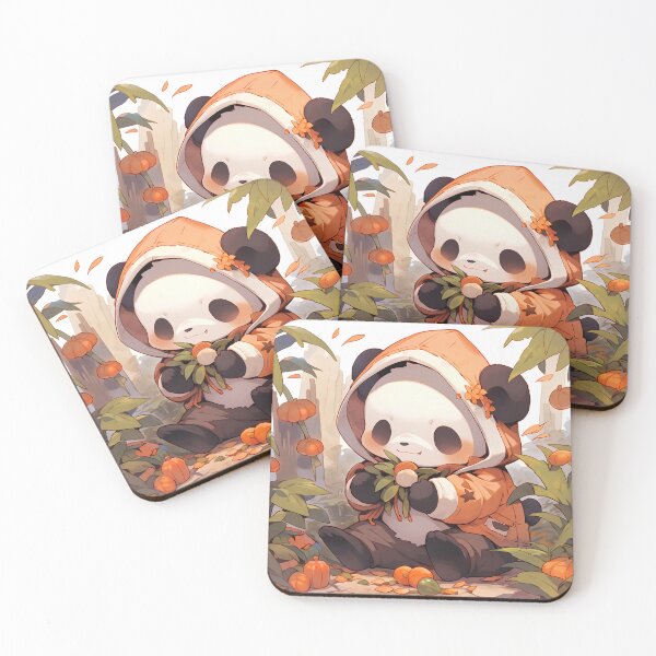 Item preview, Baby Panda with Tiny Pumpkin designed and sold by MinimalSim.
