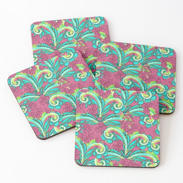 Item preview, Blooming boho, Turquoise-pink version designed and sold by Alex  Blud.