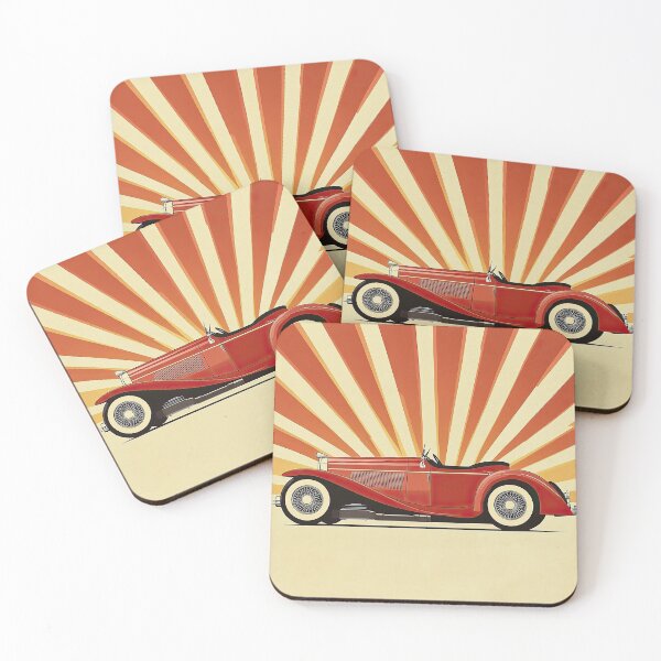 Item preview, Art Deco Car Vintage Classic Car designed and sold by ArtHouseNiklas.
