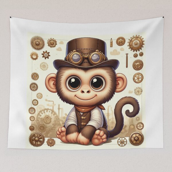 Item preview, Steampunk Capuchin designed and sold by Sillytoe.