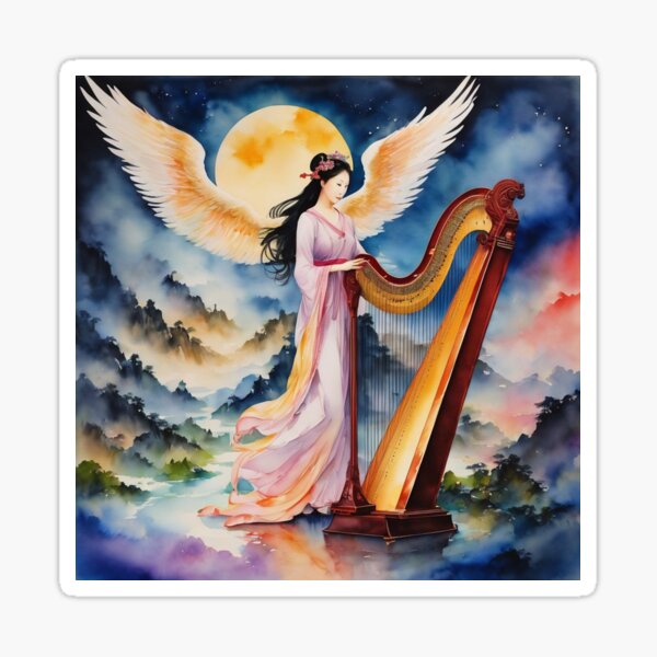 Item preview, A Harp in Heaven designed and sold by tatty58.