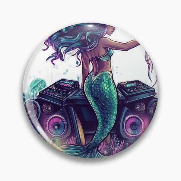 Item preview, The Mermaid Soundwave designed and sold by WaveVisions.