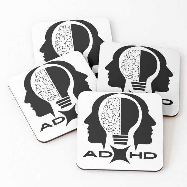 Item preview, ADHD - Heads, Brain and Bulb designed and sold by Digital Lama Creations.