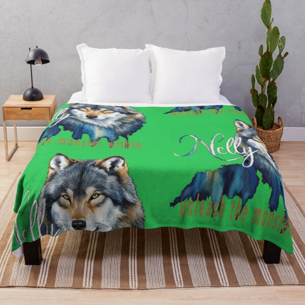 Item preview,  Nelly with wolf sign unleash the monster within  designed and sold by RAZ1995.