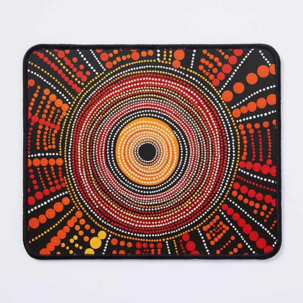 Item preview, Aboriginal Inspired Dot Art - Geyser Epicenter designed and sold by GrinGalore.
