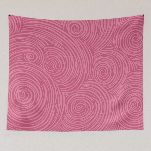 Item preview, Pink shades color spiral lines background  designed and sold by SpinklyCreations.