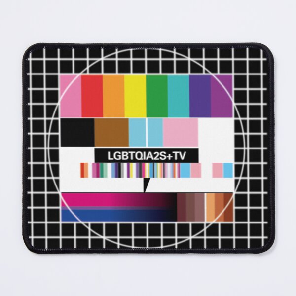 Item preview, LGBTQIA2S+ TV Test Card designed and sold by JujuDesignX.