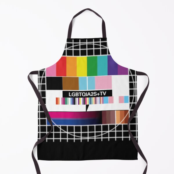 Item preview, LGBTQIA2S+ TV Test Card designed and sold by JujuDesignX.