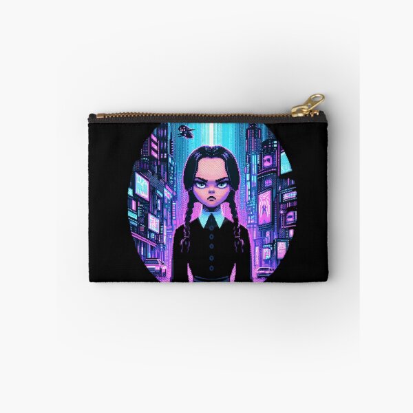 Item preview,  Gothic Pixel Art Girl in Cyberpunk City designed and sold by pumsquare.