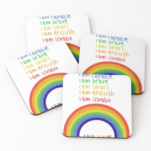 Item preview, I am me- Rainbow design designed and sold by livvysophie.