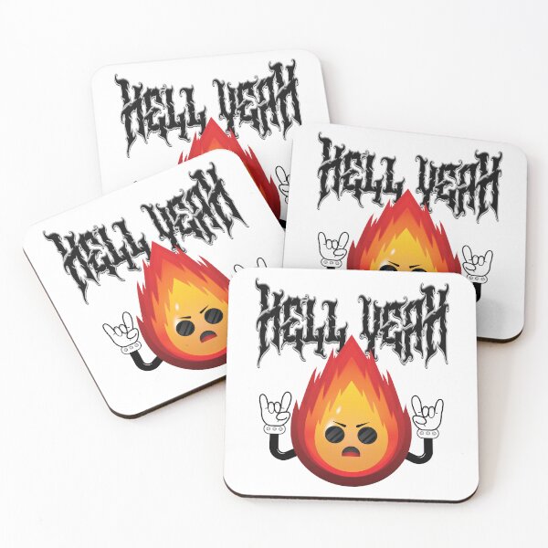 Item preview, Hell Yeah - Funny Fire designed and sold by Whimsical  Thinker.