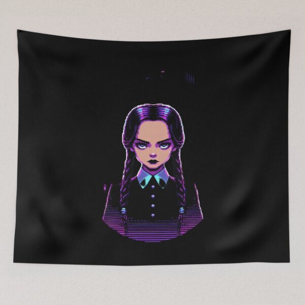 Item preview,  Retro Pixel Goth Girl Art designed and sold by pumsquare.