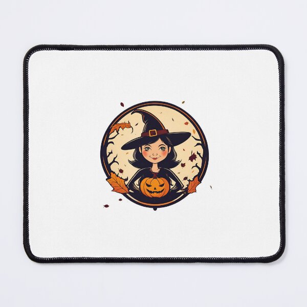 Item preview, Witch with Pumpkin, funny, gifts, pumpkin, Autumn, Witch, designed and sold by Ewelina Niemiec.